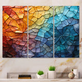 Colorful Mosaic II - Multi-Panels