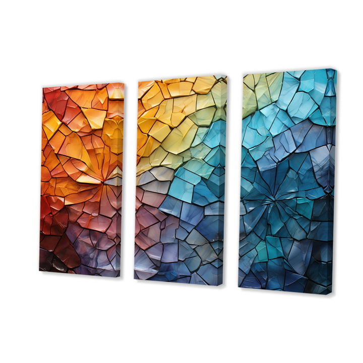 Colorful Mosaic II - Multi-Panels