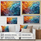 Colorful Mosaic II - Abstract Canvas Wall Art