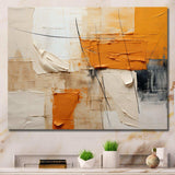 Textile Symphony II - Abstract Canvas Wall Art