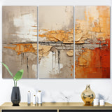 Orange Impressions I - Multi-Panels