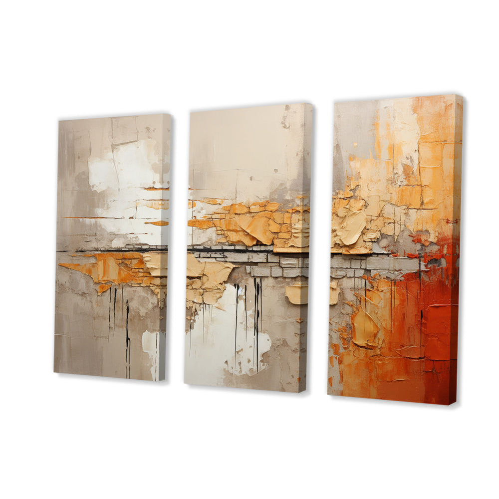 Orange Impressions I - Multi-Panels