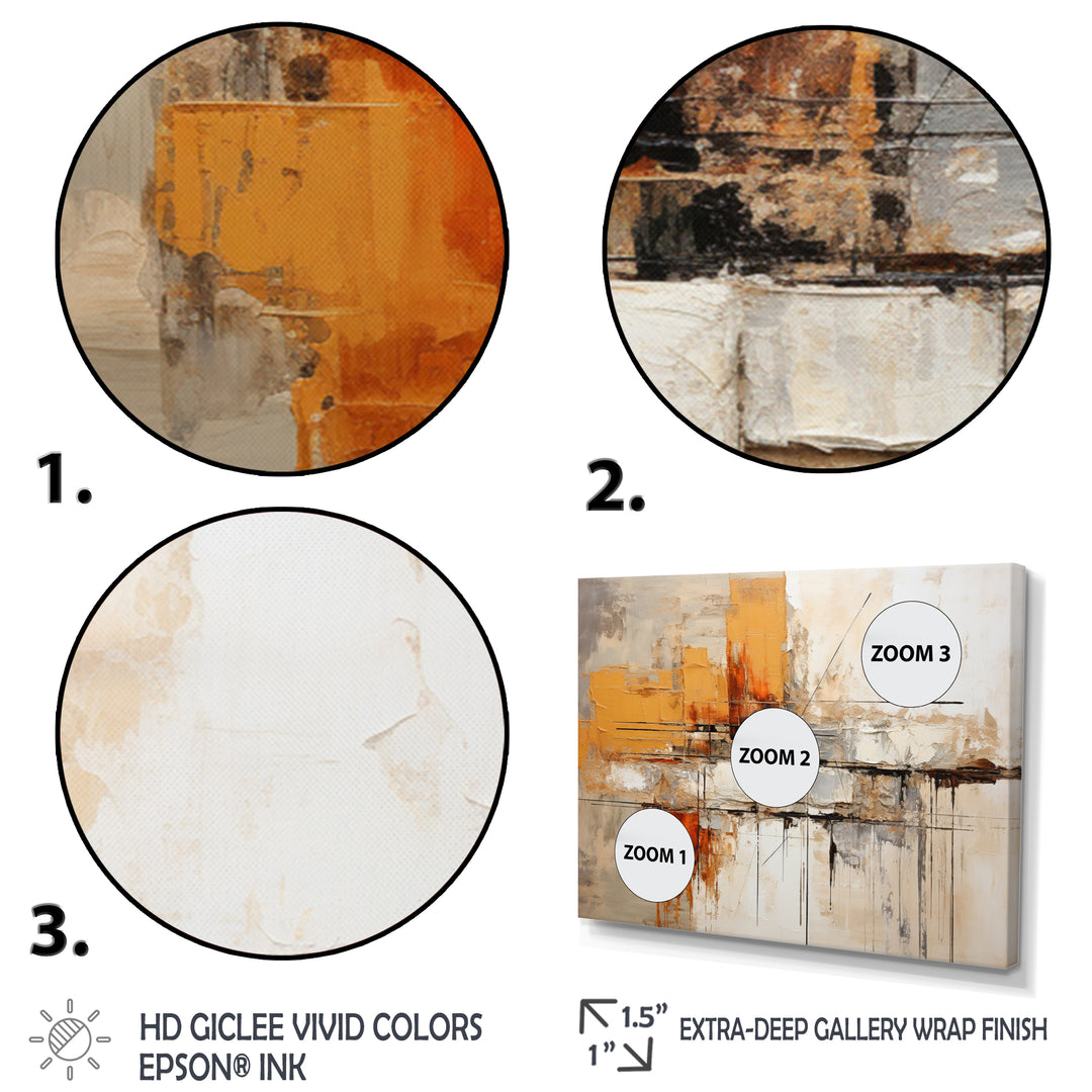 Orange Impressions II - Multi-Panels