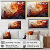 Energetic Spiralscape II - Abstract Canvas Wall Art