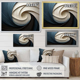 Geometric Spiral I - Abstract Canvas Wall Art