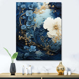 Liquid Ink Spiral II - Abstract Canvas Wall Art