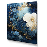 Liquid Ink Spiral II - Abstract Canvas Wall Art