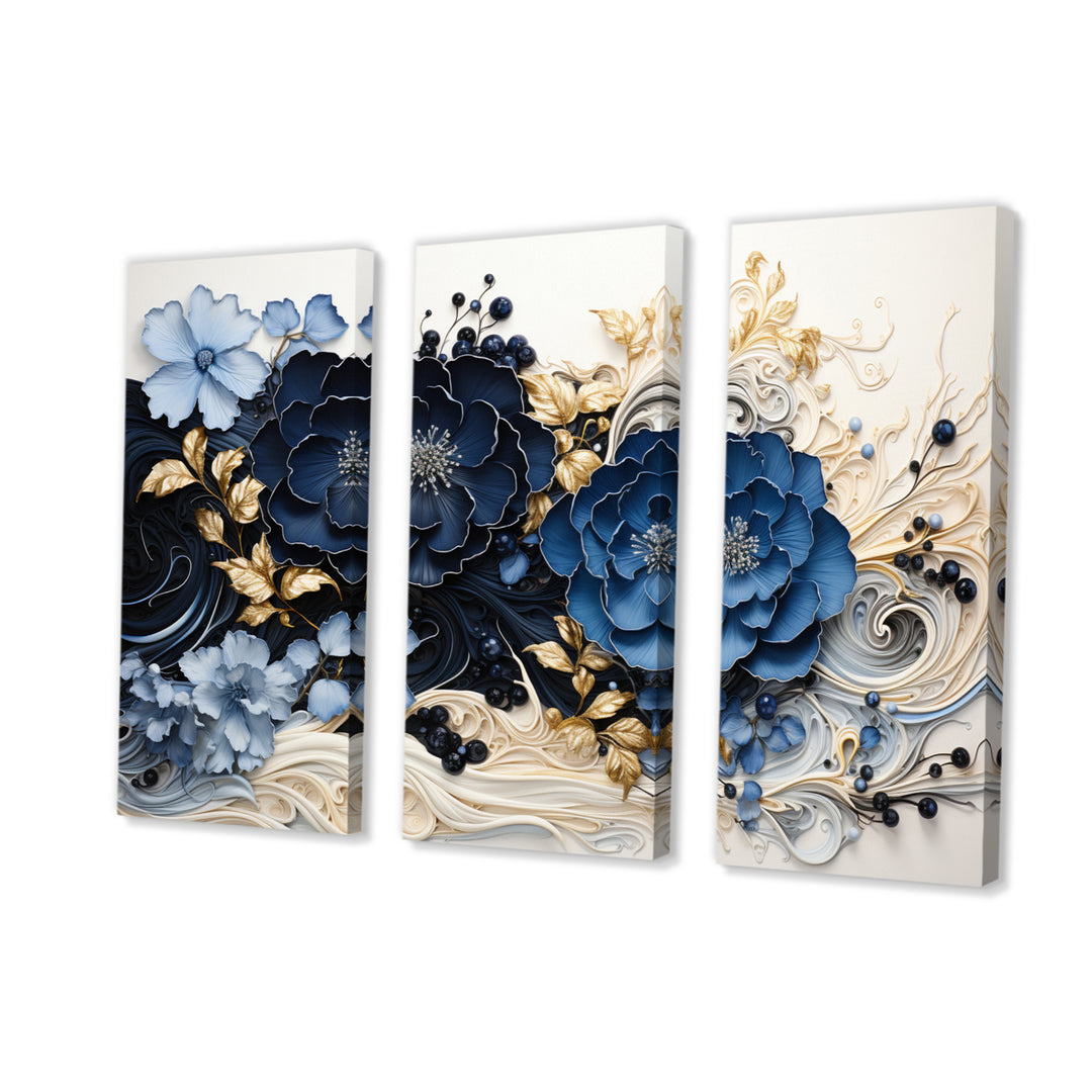 Liquid Ink Spiralscape I - Multi-Panels