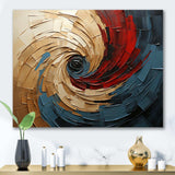 Spiral Symphony - Abstract Canvas Wall Art