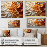 Sunlit Spiral - Abstract Canvas Wall Art