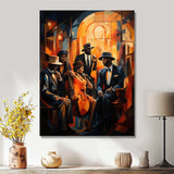 Jazz Harlem Renaissance V - People Canvas Wall Art