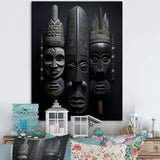 African Mask - People Canvas Wall Art