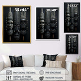 African Mask - People Canvas Wall Art