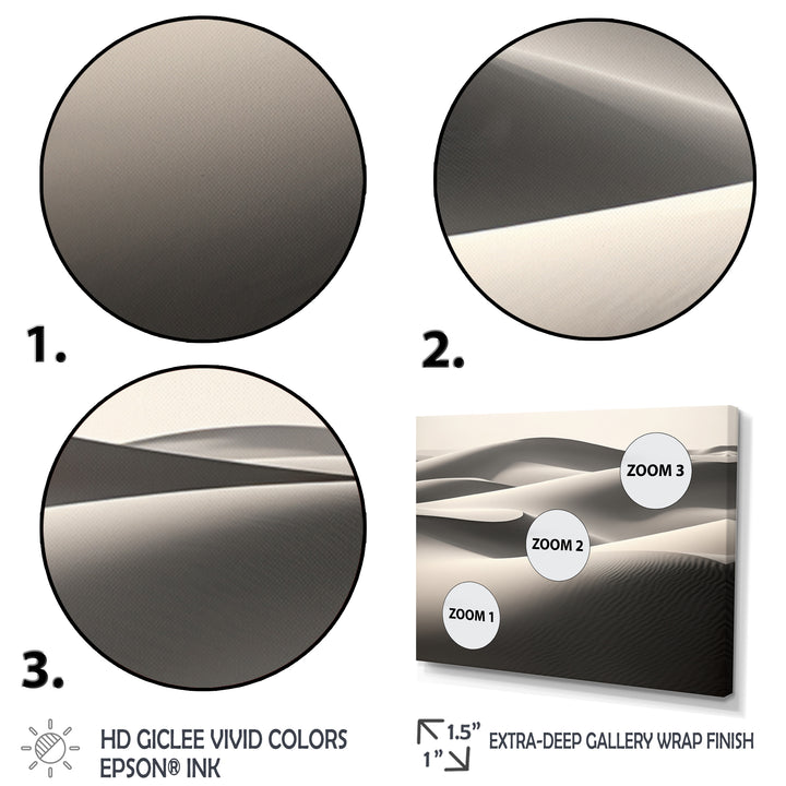 Grey Saharan Dunes I - Multi-Panels