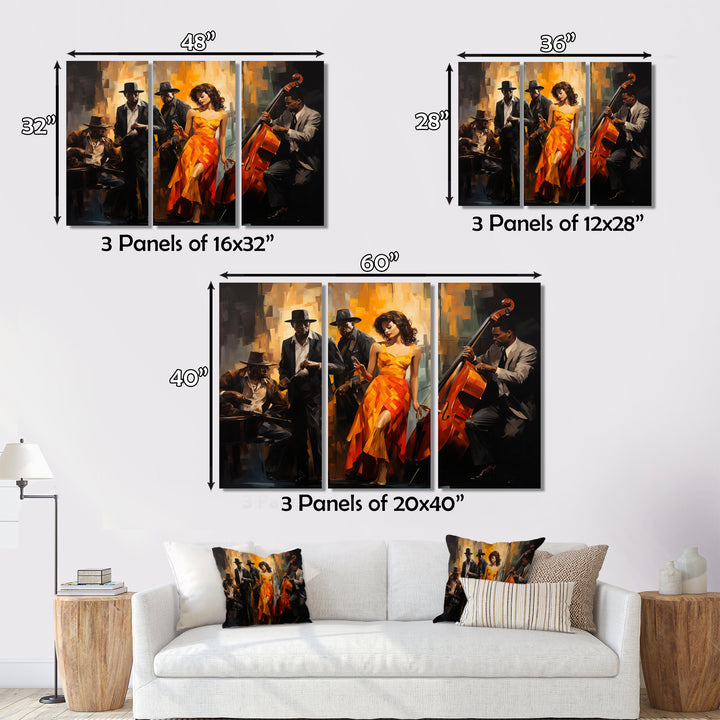African American Art Spirit I - Multi-Panel Canvas Prints