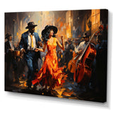 African American Art Spirit II - People Canvas Wall Art