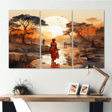 African Journey - Multi-Panel Canvas Prints