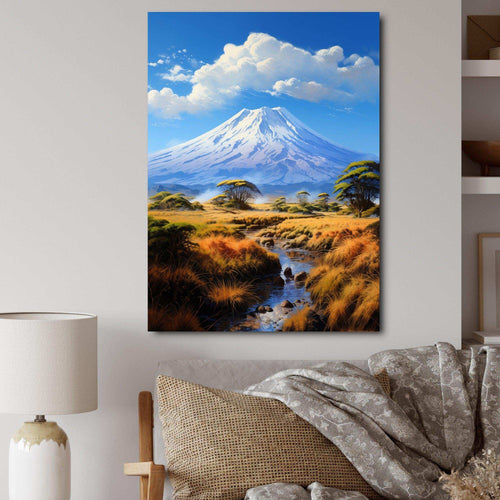 African Kilimanjaro Heights - People Canvas Wall Art