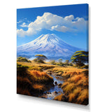 African Kilimanjaro Heights - People Canvas Wall Art