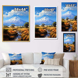 African Kilimanjaro Heights - People Canvas Wall Art