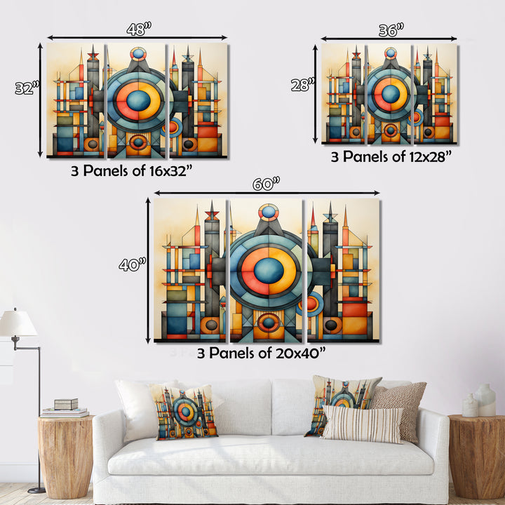 African Ndebele Patterns - Multi-Panels