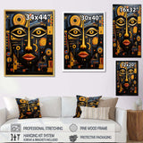 African Tribal Rhythms II - People Canvas Wall Art