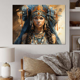 African Tribes Ashanti Royalty - People Canvas Wall Art