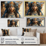 African Tribes Ashanti Royalty - People Canvas Wall Art