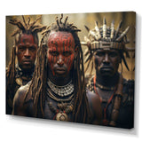 African Tribes Kalenjin Warriors - People Canvas Wall Art