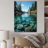 Alaska Pristine Waters - Landscapes Canvas Wall Art