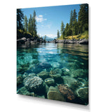 Alaska Pristine Waters - Landscapes Canvas Wall Art