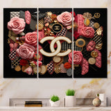 All Fashion Brands Logo II - Multi-Panel Canvas Prints