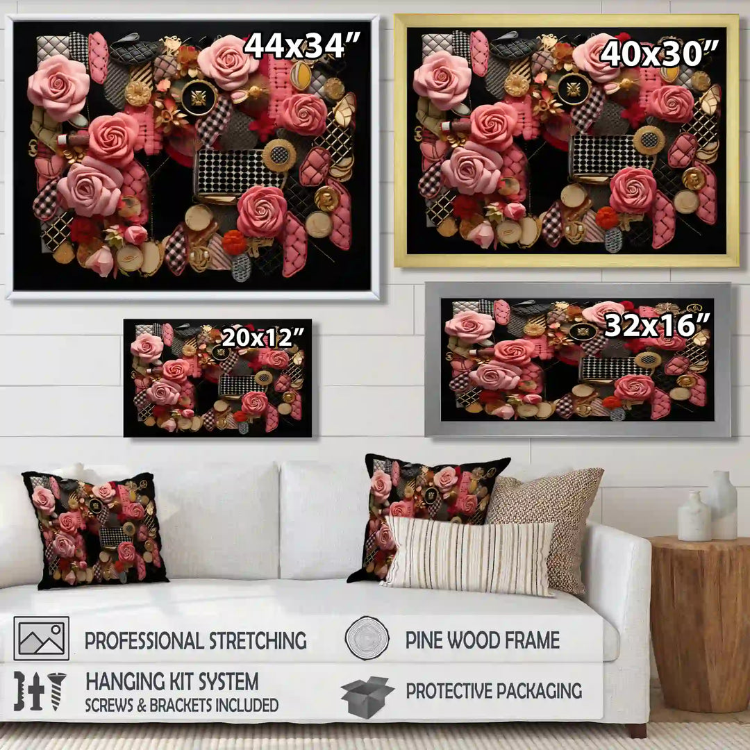 All Fashion Brands Logo II - Fashion Canvas Wall Art
