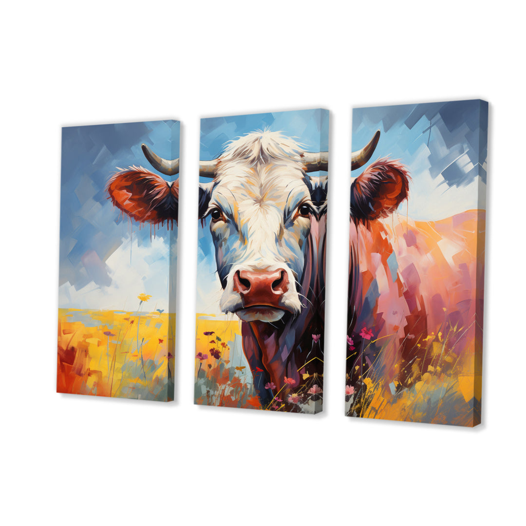 Cow Countryside Palette II - Multi-Panels