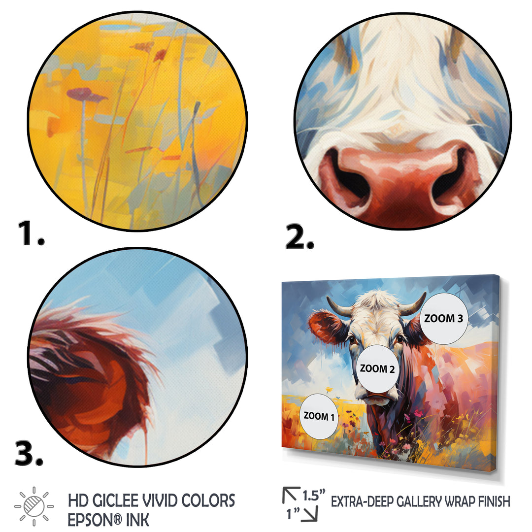 Cow Countryside Palette II - Multi-Panels