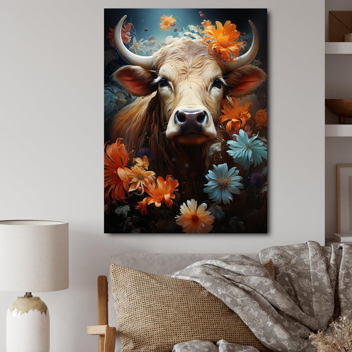 Cow Enchanted Pasture - Cow Wall Decor