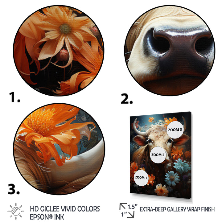 Cow Enchanted Pasture - Cow Wall Decor