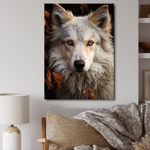 Wolf Self - Dog Canvas Wall Art
