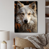Wolf Self - Dog Canvas Wall Art