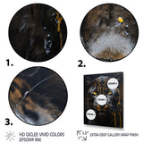 Ebony Panther Drips - Panther Canvas Wall Art