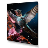Teal Pink Animal Hummingbird - Hummingbird Wall Art Prints