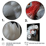 White Coral Animal Parrot - Parrot Canvas Wall Art