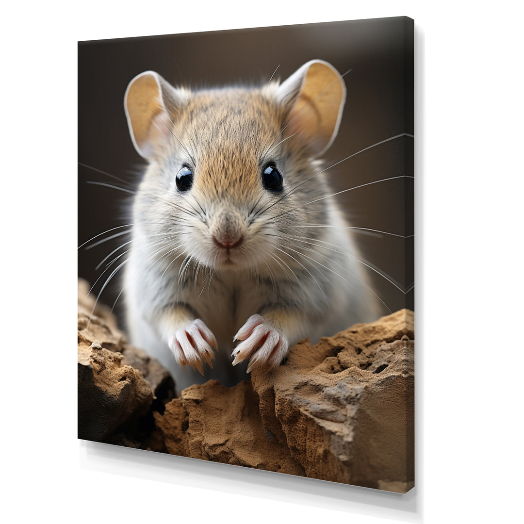 Cute Rodent - Rodent Framed Canvas Art