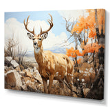 Graceful Antelope Pastoral - Antelope Canvas Wall Art