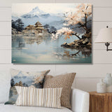 Asian Art Imperial Landscape II - People Canvas Wall Art