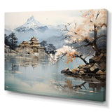 Asian Art Imperial Landscape II - People Canvas Wall Art