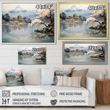 Asian Art Imperial Landscape II - People Canvas Wall Art