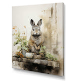 Asian Art Rabbit Sumi I - People Canvas Wall Art