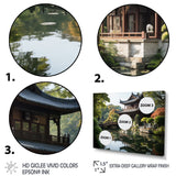 Asian Art Serene Pagoda I - Multi-Panels