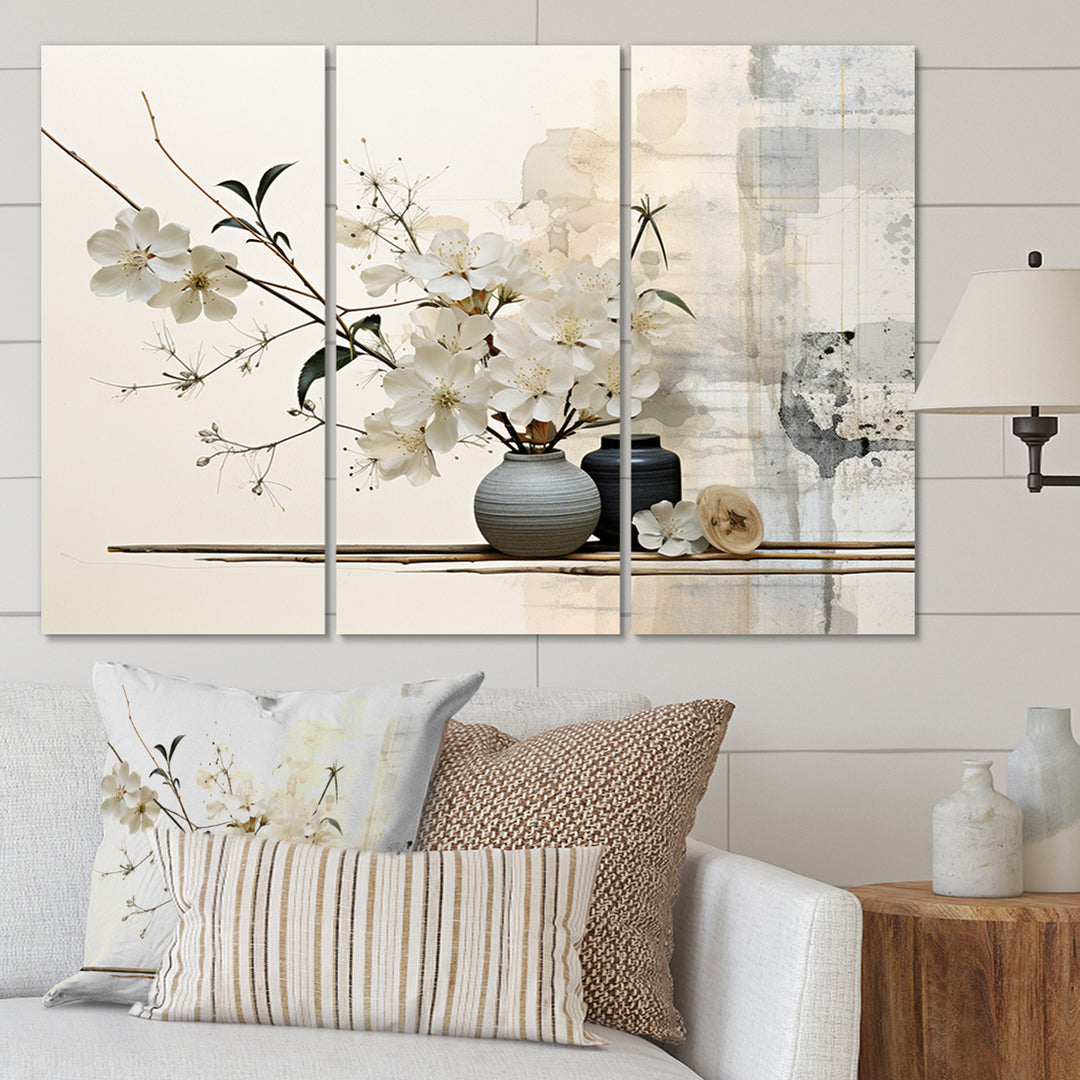 Asian Art Sumie Zen II - Multi-Panels